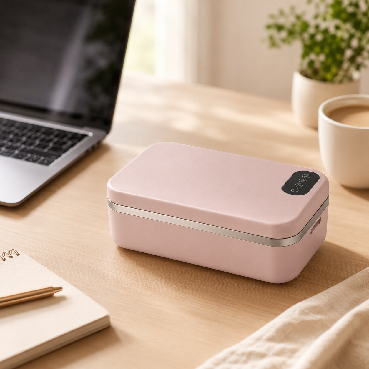 MIOKA Smart — Lunch Box Chauffante Compacte 800ml | Repas Chaud Sans Micro-ondes