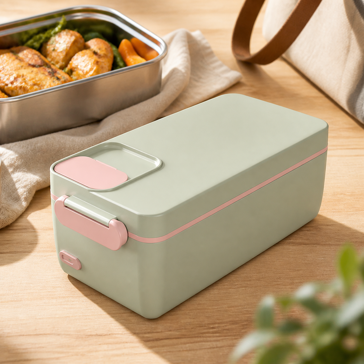MIOKA Freedom — Lunch Box Chauffante Autonome 40W Batterie 10 000mAh | Sans Prise